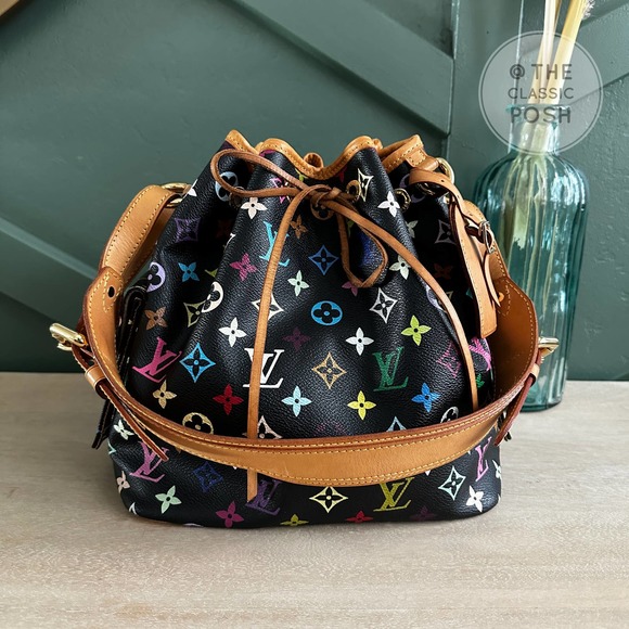 Louis Vuitton Handbags - ❌SOLD❌ EUC Louis Vuitton MC Multicolore Bucket Bag Black Shoulder